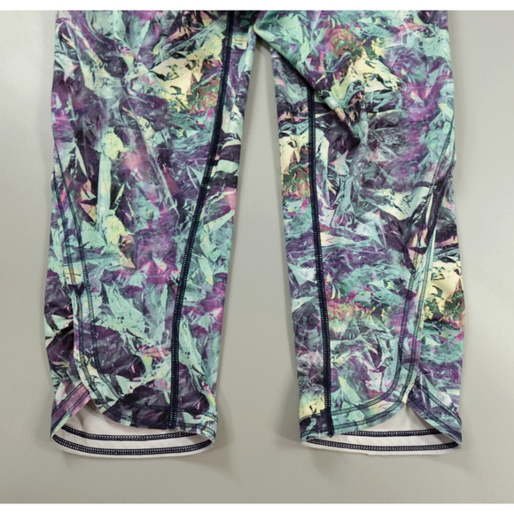 Lululemon Inspire Crop Leggings Womens 6 Iridescent Multi All Full-On Luxtreme - Picture 9 of 16